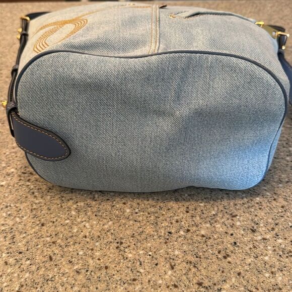 MARC JACOBS The Denim Sling Convertible Handbag - Picture 4 of 16